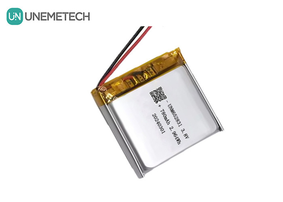4باتری لیتیون 35 ولت ولتاژ بالا 682531 780mAh 3.8 ولت باتری دستگاه پوشیدنی