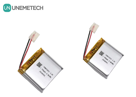4باتری لیتیون 35 ولت ولتاژ بالا 682531 780mAh 3.8 ولت باتری دستگاه پوشیدنی