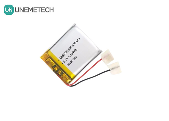 502530 3.7V 320mAh باتری لیتیوم پلیمر قابل شارژ برای محصولات پوشیدنی