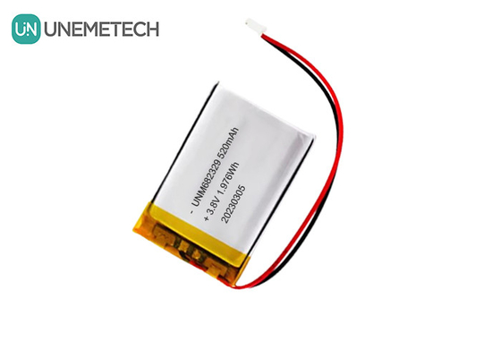 باتری لیتیوم ولتاژ بالا CE 4.35V 682329 520mAh 3.8V باتری لیتیوم یون قابل شارژ
