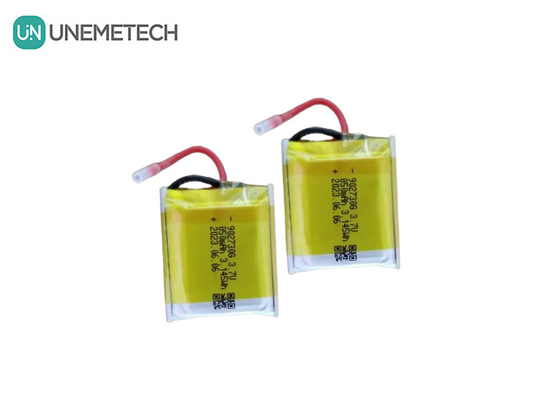 3.7V 850mAh باتری پلیمر لیتیوم قابل شارژ مجدد 902730 برای شارژر دوربین دیجیتال GPS