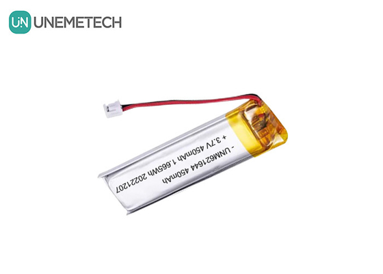 UNEMETECH 3.7V 450mAh باتری شارژ پذیر لیپو سفارشی 621644 برای قلم الکترونیکی