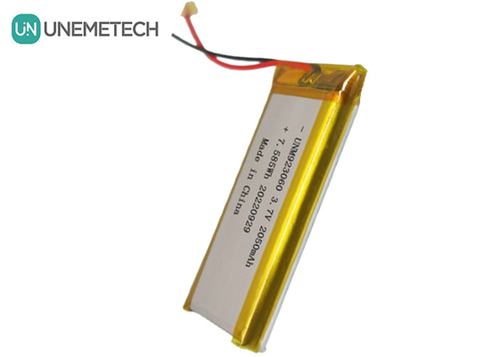 بسته باتری لیپو با طول عمر طولانی 3.7V 2050mAh 923060 برای محصولات دیجیتال