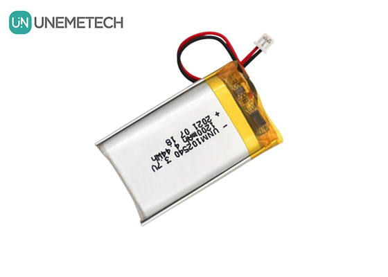 باتری پلیمر لیتیوم سفارشی 102540 3.7V 1200mAh باتری لیپو برای تجهیزات زیبایی