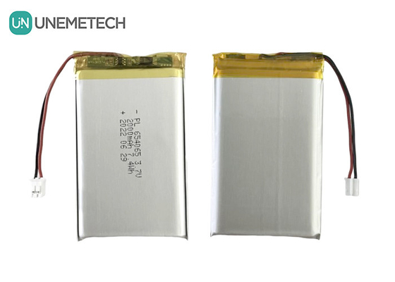 2000mAh 3.7V باتری پلیمر لیتیوم قابل شارژ 654065 برای اسباب بازی های الکترونیکی