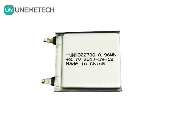 باتری های لیتیوم پلیمر قابل شارژ / 3.7V 260mAh 322730 Li-Po
