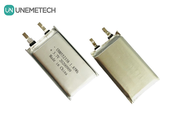 3.7V 500mAh باتری لیتیوم پلیمر قابل شارژ مجدد سفارشی 552338 برای محصولات دیجیتال 3C