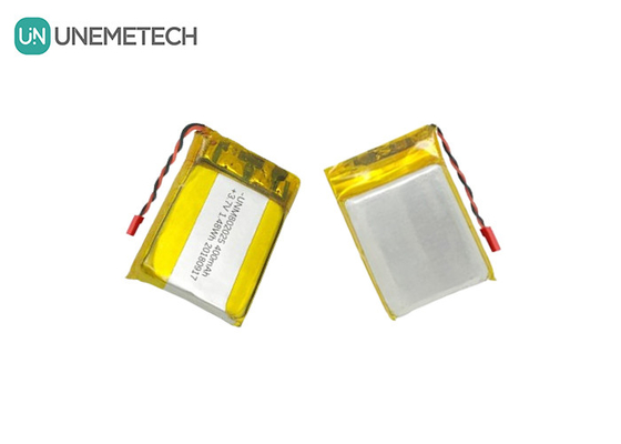 802025 باتری پلیمر لیتیوم 3.7V 400mAh باتری های LiPO شارژ پذیر برای ردیاب GPS