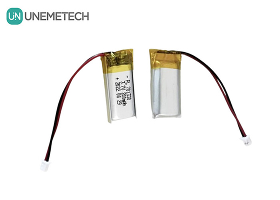 3.7V 200mAh باتری پلیمر لیتیوم تک سلولی 701330 باتری کیسه ای برای هدست