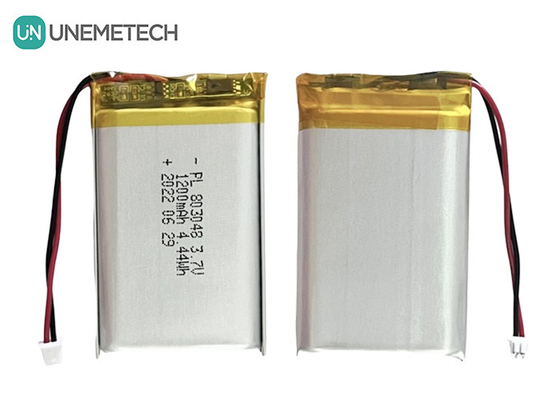 3.7V 1200mAh باتری لیتیوم یون پلیمر 803048 باتری لیتیوم یون پلیمر برای ابزار آرایشی