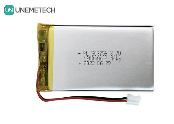 باتری پلیمر لی قابل شارژ 3.7V 1200mAh 503759 باتری پلی لیتیوم برای پخش کننده مشاوره