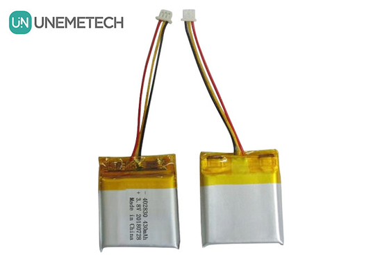 باتری لی پلیمری ولتاژ بالا 402830 3.8V 430mAh باتری های لیپو HV برای دستگاه های پزشکی