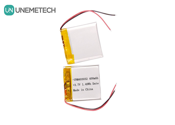 403032 4.2V باتری پولیمر لیتیوم یون سفارشی 3.7 V 400mAh باتری پولیمر لیتیوم یون برای محصولات الکترونیکی