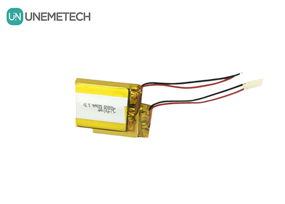 3.7V باتری های لیپو سفارشی باتری های لیتیوم یون پلیمر 520mAh باتری 503035 برای دستگاه پوشیدنی