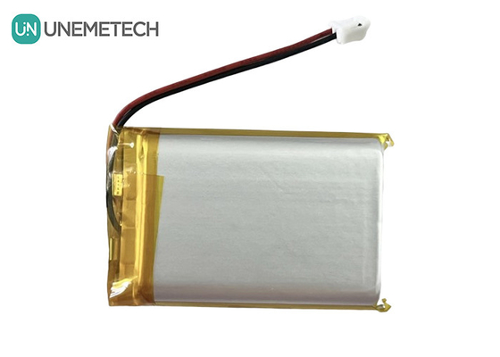 3.7V 2000mAh باتری پلیمر لیتیوم قابل شارژ 103450 ظرفیت بزرگ برای پمپ پستان الکتریکی