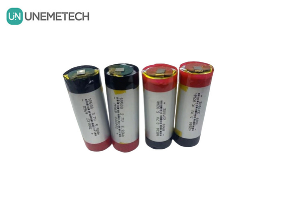 باتری لیپو 3A استوانه ای 3.7V 1600mAh 18500 باتری پلیمر لیتیوم برای الکترونیک مصرفی