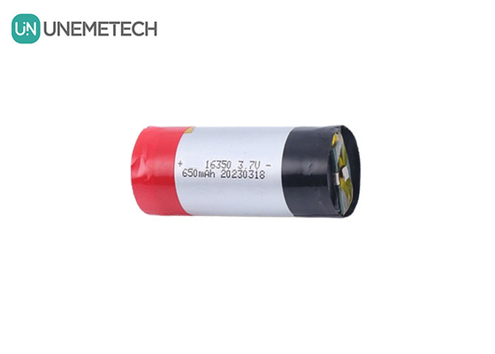 باتری 5A با سرعت تخلیه بالا 3.7V 650mAh 16350