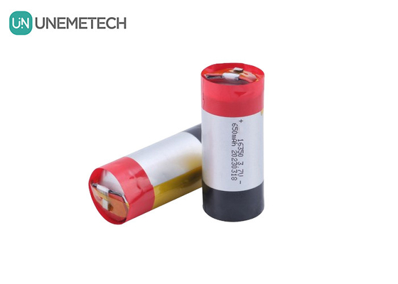باتری 5A با سرعت تخلیه بالا 3.7V 650mAh 16350