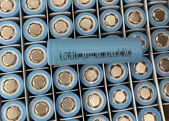 2500mAh 3.7V Max 6A شارژ مداوم باتری لیتیوم یون سیلندر 18650 INR18650-25P