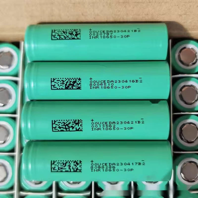 3.6V 3000mAh Max 20A تخلیه مداوم 18650 باتری لیتیوم INR18650-30P برای ابزار الکترونیکی