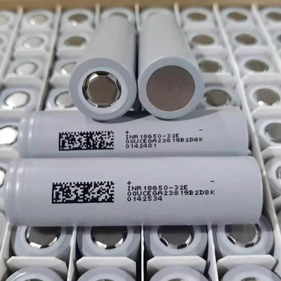 INR18650-32E 3200mAh 18650 باتری 10A 1000 چرخه 3.7V باتری یون لیتیوم استوانه ای 18650