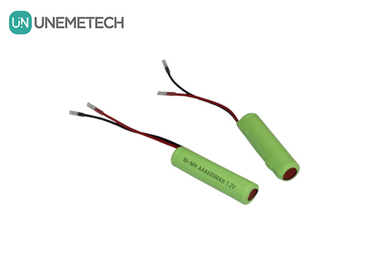 طول عمر چرخه NiMH AA 1.2V 600mAh باتری شارژ پذیر AA600 برای اسباب بازی