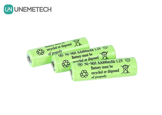 باتری های ODM NiMh AA800 AA 1.2V 800mah باتری شارژ پذیر برای مسواک برقی