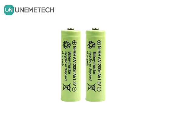 AA1200 1.2V AA 1200mAh باتری NiMH شارژ مجدد برای چراغ اضطراری