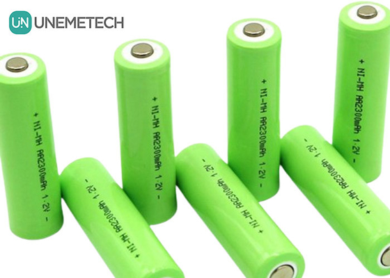 OEM ODM باتری های NiMH 1.2V AA 2300mAh باتری شارژ پذیر AA2300 برای میکروفون بی سیم