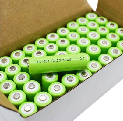 OEM ODM باتری های NiMH 1.2V AA 2300mAh باتری شارژ پذیر AA2300 برای میکروفون بی سیم