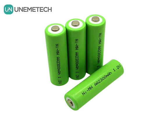 OEM ODM باتری های NiMH 1.2V AA 2300mAh باتری شارژ پذیر AA2300 برای میکروفون بی سیم