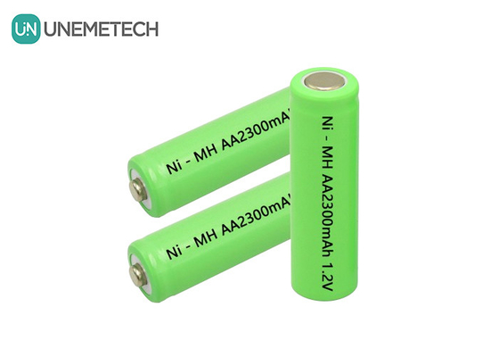OEM ODM باتری های NiMH 1.2V AA 2300mAh باتری شارژ پذیر AA2300 برای میکروفون بی سیم