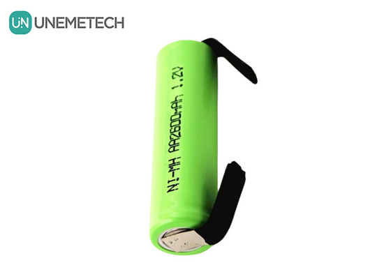 Ni-MH AA2600 باتری 1.2V AA 2600mAh باتری قابل شارژ برای میکروفون بی سیم