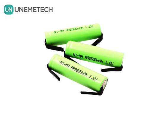 Ni-MH AA2600 باتری 1.2V AA 2600mAh باتری قابل شارژ برای میکروفون بی سیم