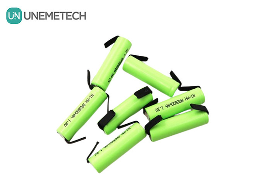 Ni-MH AA2600 باتری 1.2V AA 2600mAh باتری قابل شارژ برای میکروفون بی سیم