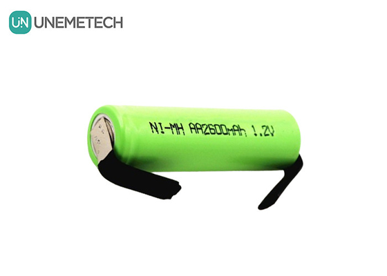 Ni-MH AA2600 باتری 1.2V AA 2600mAh باتری قابل شارژ برای میکروفون بی سیم