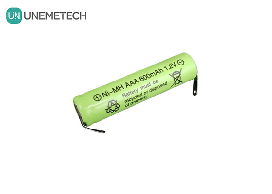 AAA 1.2V 600mAh باتری های NiMH قابل شارژ AAA600 برای اسباب بازی های الکترونیکی