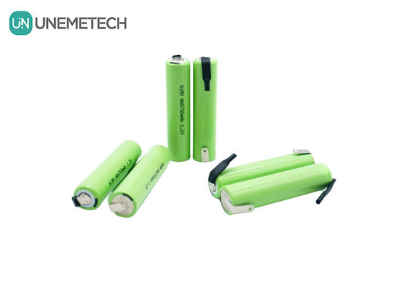 UNEMETECH AAA باتری Ni-MH قابل شارژ 1.2V 700mAh AAA700 برای ماشین تراش برقی