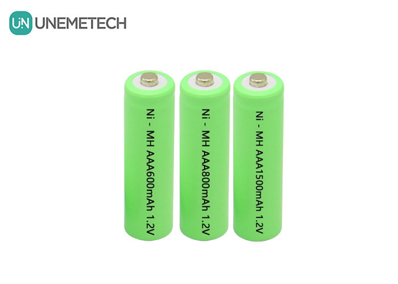 AAA800 Ni-MH باتری قابل شارژ 1.2V AAA 800mAh برای میکروفون و ماشین حساب