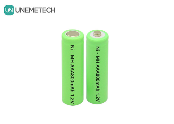 AAA800 Ni-MH باتری قابل شارژ 1.2V AAA 800mAh برای میکروفون و ماشین حساب