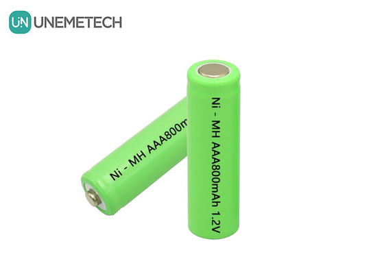 AAA800 Ni-MH باتری قابل شارژ 1.2V AAA 800mAh برای میکروفون و ماشین حساب