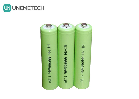 باتری Ni-MH قابل شارژ مجدد AAA900 1.2V AAA 900mAh NiMH برای ساعت زنگ