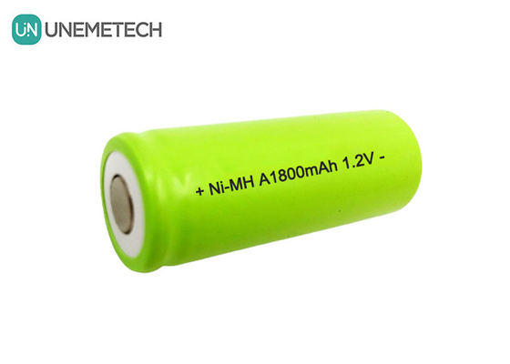 باتری های قابل شارژ مجدد NiMH نوع A A1800 1.2V 1800mAh برای قفل هوشمند CE تایید شده