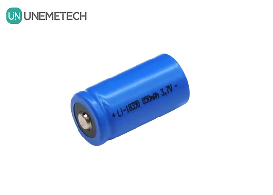 3.7v 850mah باتری لیتیوم یون قابل شارژ 18350 NCM باتری برای جاروبرقی قابل حمل