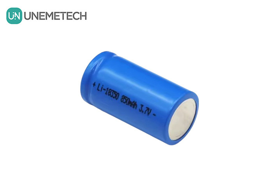 3.7v 850mah باتری لیتیوم یون قابل شارژ 18350 NCM باتری برای جاروبرقی قابل حمل