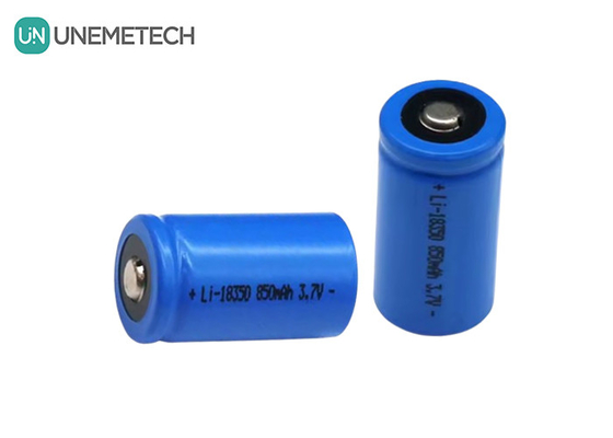 3.7v 850mah باتری لیتیوم یون قابل شارژ 18350 NCM باتری برای جاروبرقی قابل حمل