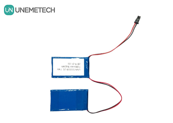 2C سرعت تخلیه بالا باتری لیپو بسته 553559 7.4V 1300mAh 2S برای اندام مصنوعی