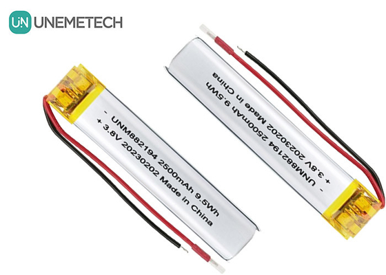 سفارشی 882194 باتری لیپو ولتاژ بالا 4.35V 2500mAh 1 سال گارانتی
