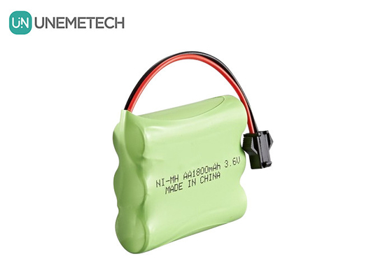 3باتری های.6V NiMH 1800mAh باتری های AA قابل شارژ برای کنترل از راه دور ماشین اسباب بازی