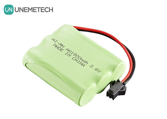 3باتری های.6V NiMH 1800mAh باتری های AA قابل شارژ برای کنترل از راه دور ماشین اسباب بازی